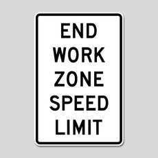 R2-12 END WORK ZONE SPEED LIMIT