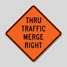 W4-7R THRU TRAFFIC MERGE RIGHT