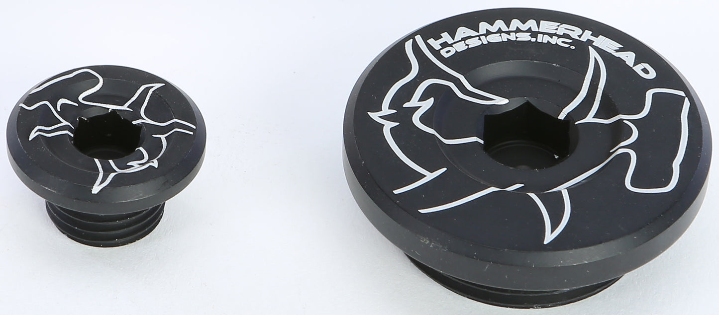 Engine Plugs Black Rmz250 '07 13 Rmz450 '05 13