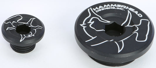 Engine Plugs Black Rmz250 '07 13 Rmz450 '05 13