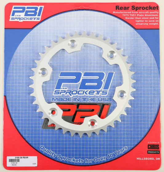 Rear Sprocket Aluminum 38t 520 Beta/Hon