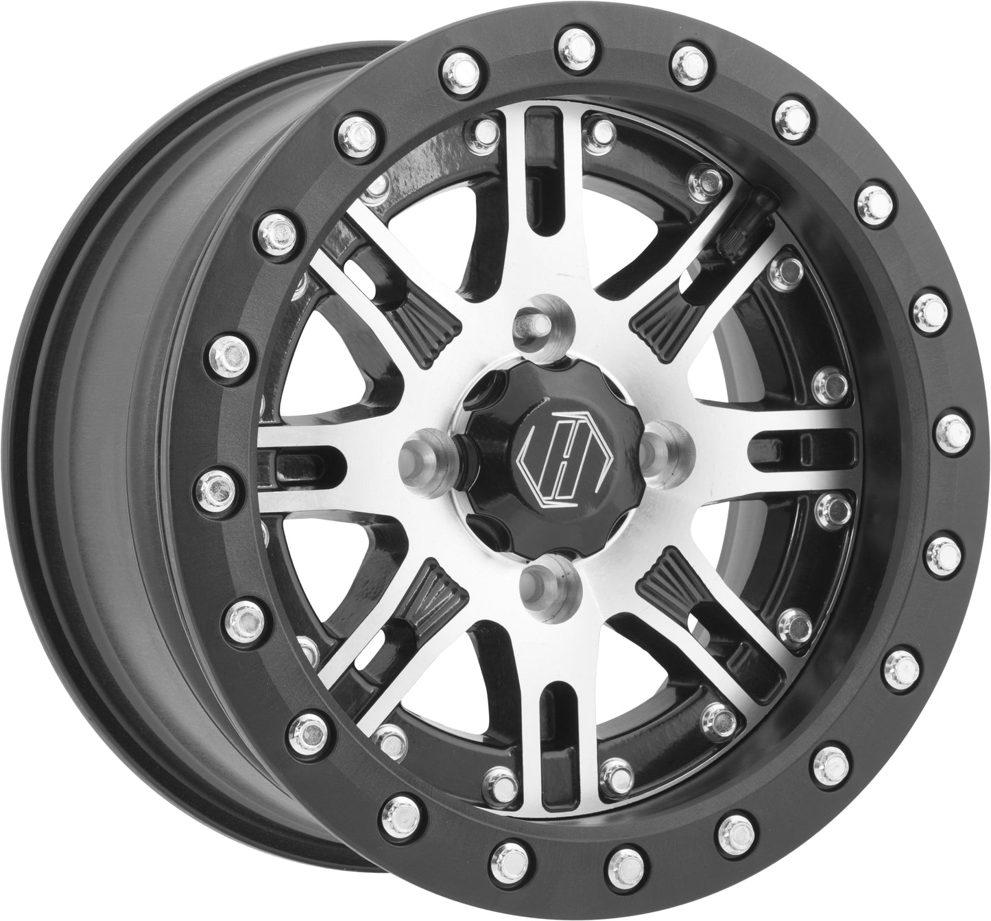 Desert Rat Wheel Machined 14x8 4/137 5+3