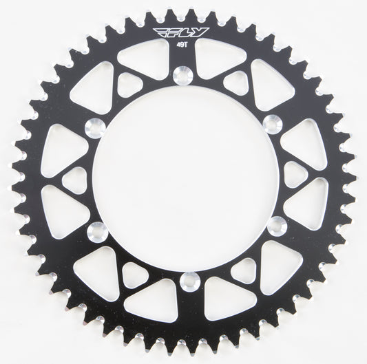 Rear Sprocket Aluminum 49t 520 Blk Kaw/Suz