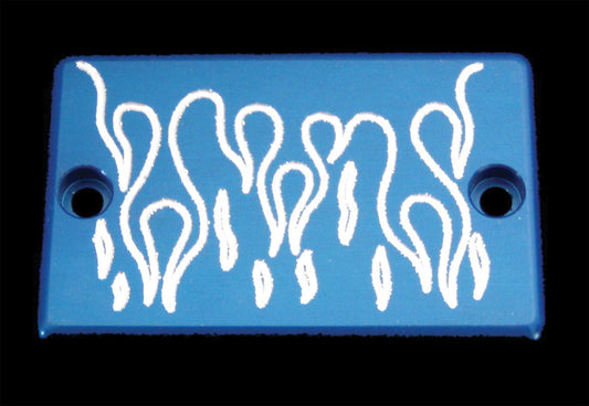 Front Brake Cover (Flames Pol Ished)