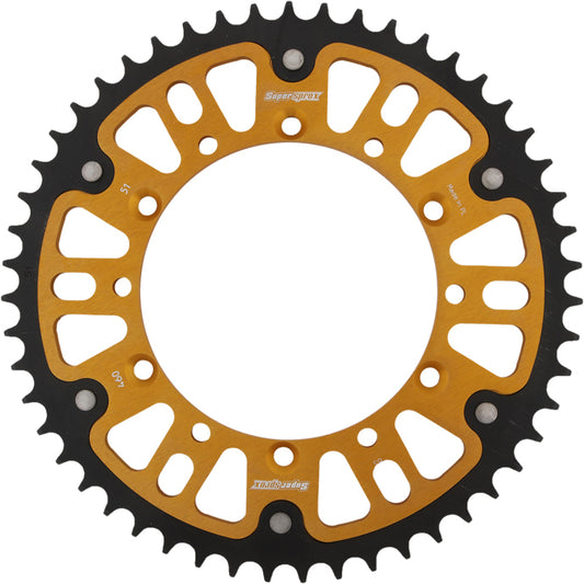 Rear Stealth Sprocket Alu/Stl 51t 520 Gld Kaw