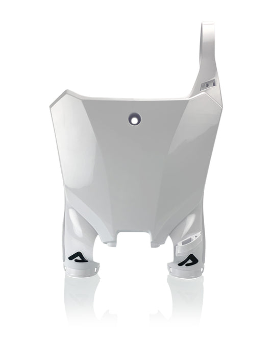 Raptor Front Number Plate White Hon