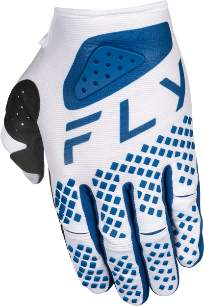 Kinetic Center Gloves White/Navy Md