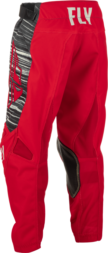 Youth Kinetic Wave Pants Red/Grey Sz 24