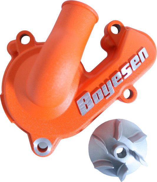 Waterpump Cover & Impeller Kit Orange