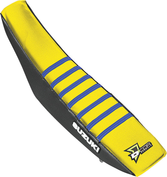 Seat Cover Black/Yellow/Blue