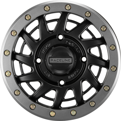 Squad Bdlk Wheel 15x7 4/137 6+1(+38mm) Blk/Gunmetal