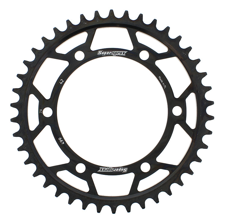 Rear Sprocket Steel 42t 530 Blk Kaw