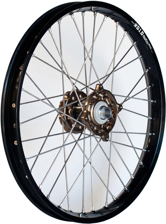 Front Wheel 1.60 X 21 Mag Carb Hub Black Stx Rim