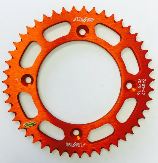 Rear Sprocket Aluminum 47t 428 Org Husq/Ktm