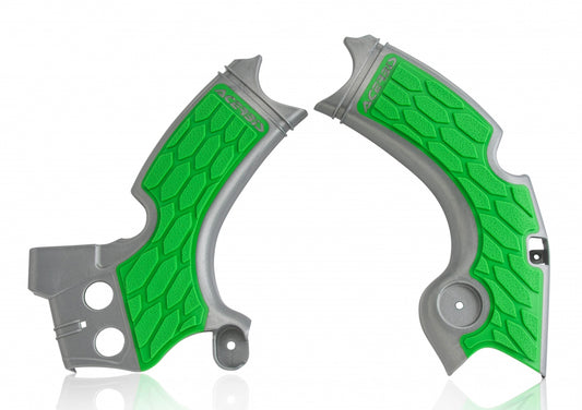 X Grip Frame Guard Silver/Green