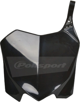 Front Number Plate Black