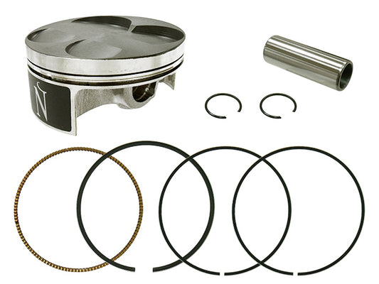 Piston Kit Frgd Chrm Comp Cyl 76.96/+0.01 12.6:1 Kaw/Suz