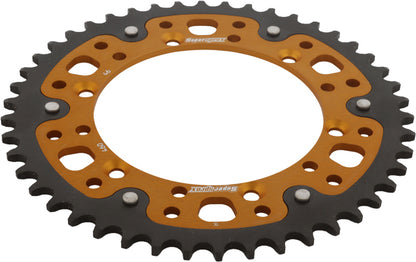 Rear Stealth Sprocket Alu/Stl 46t 520 Gld Kaw