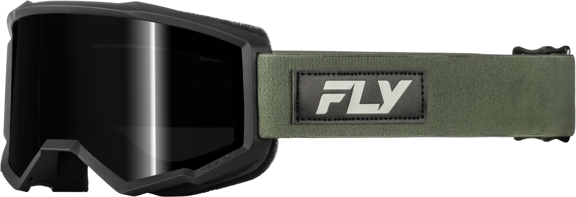 Focus Sand Goggle Green/Black W/ Dark Smoke Lens