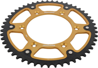 Rear Stealth Sprocket Alu/Stl 51t 520 Gld Husq/Ktm