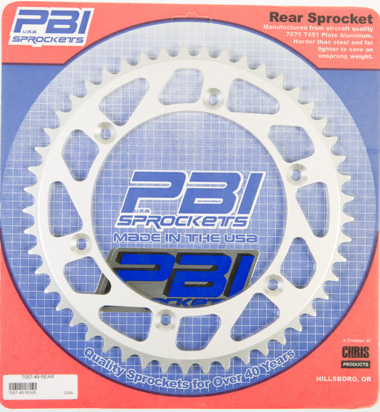 Rear Sprocket Aluminum 49t 520 Yam