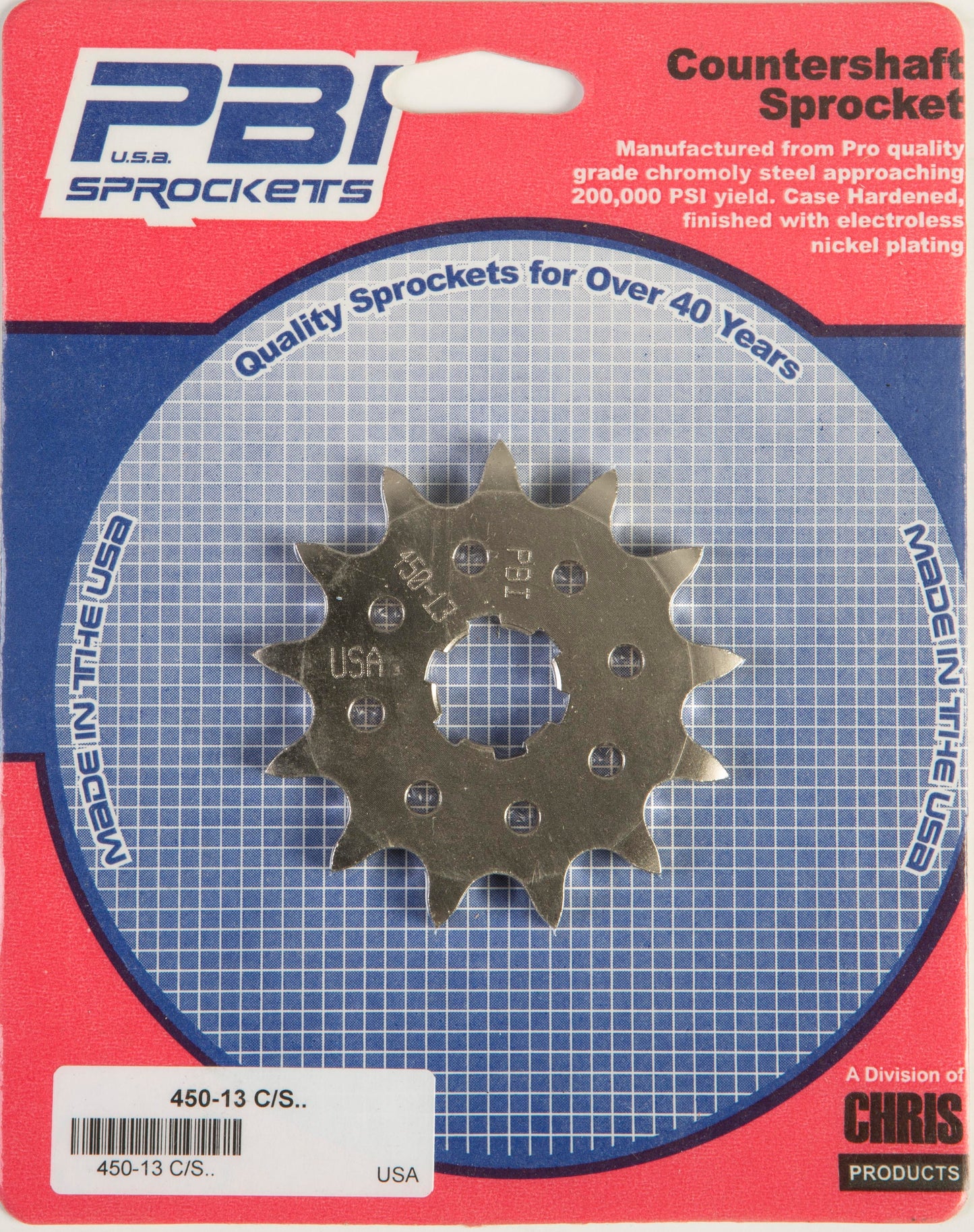 Front Cs Sprocket Steel 13t 520 Kaw