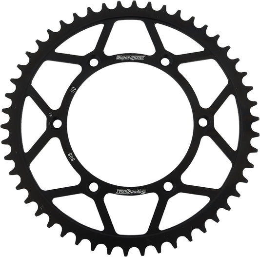 Rear Sprocket Steel 50t 520 Blk Suz