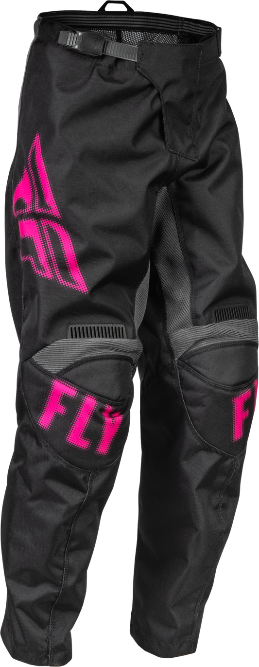 Youth F 16 Pants Black/Pink Sz 24