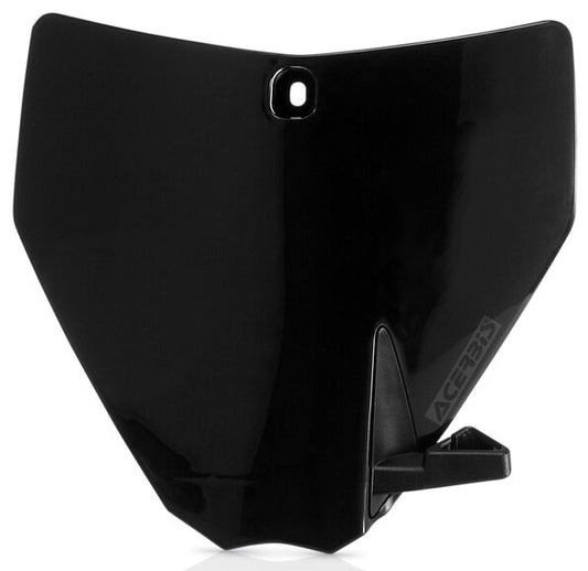 Front Number Plate Black