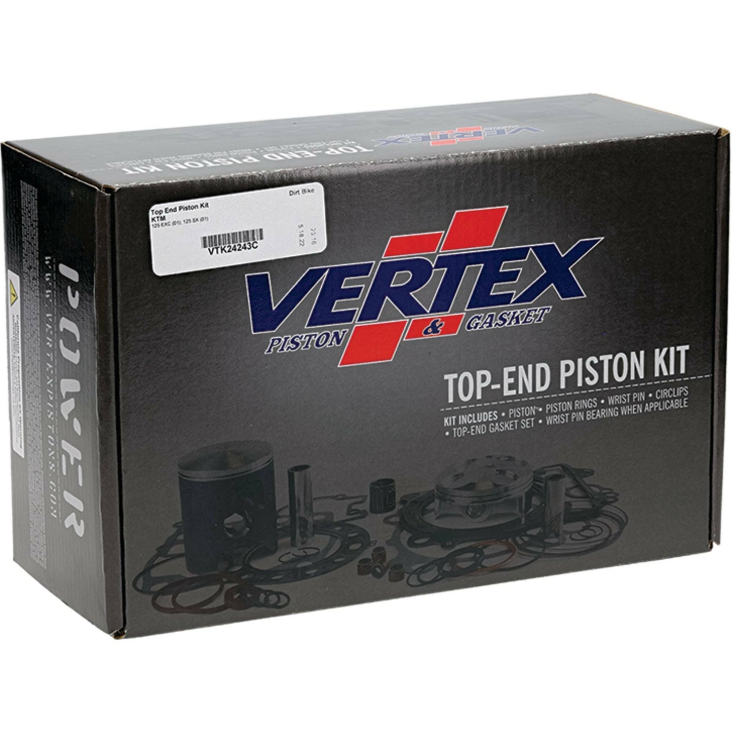 Top End Kit Cast Race 53.96/Std Ktm