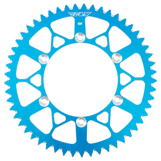Rear Sprocket Aluminum 53t 520 Blu Hon/Yam
