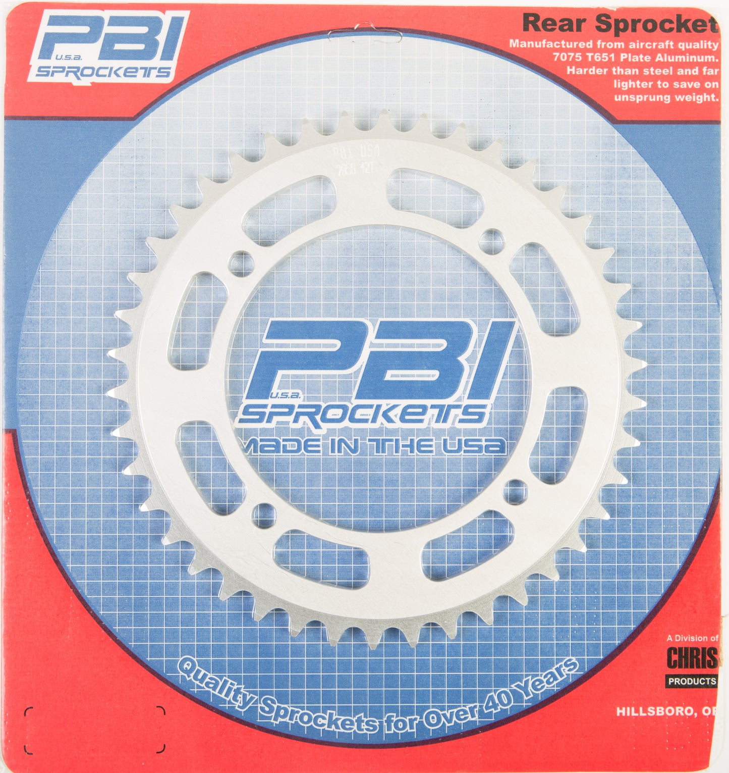 Rear Sprocket Aluminum 42t 520 Yam