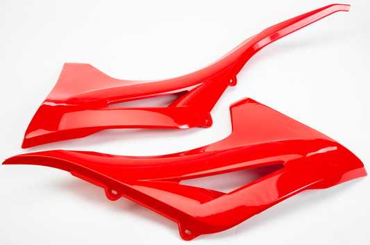 Radiator Scoops Red Gas