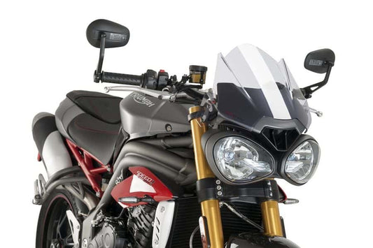 Windscreen Naked New Gen Sport Clear Tri