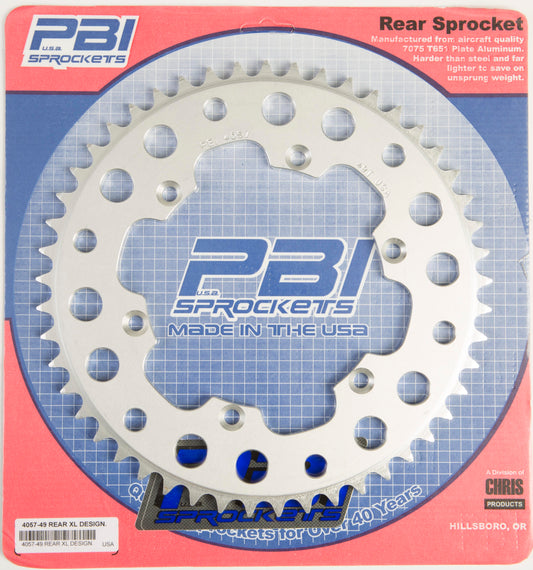 Rear Sprocket Aluminum 49t 520 Kaw/Suz