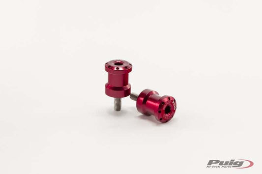 Swingarm Spools Hi Tech 6mm Red 2/Pk