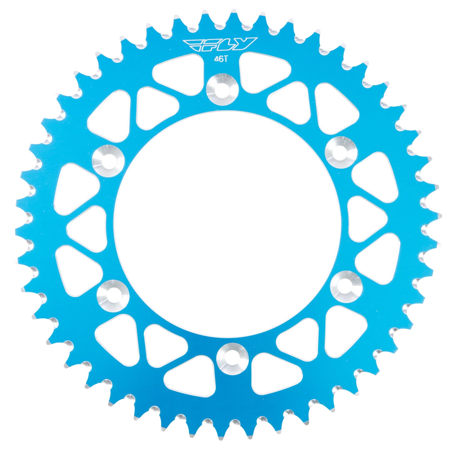 Rear Sprocket Aluminum 46t 520 Blu Husq/Ktm