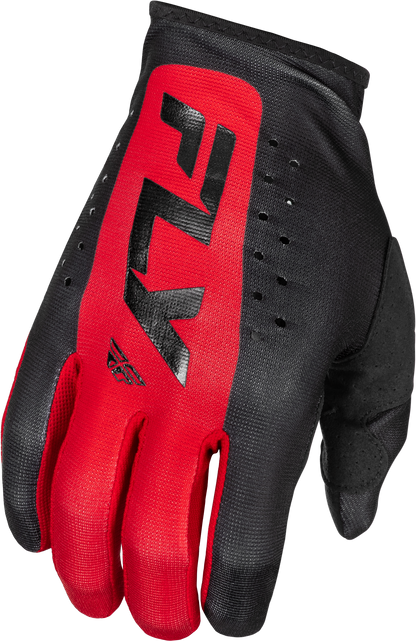 Lite Gloves Black/Red Lg