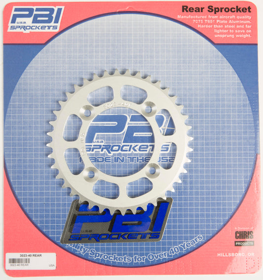 Rear Sprocket Aluminum 40t 420 Hon