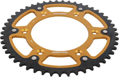 Rear Stealth Sprocket Alu/Stl 49t 520 Gld Hon