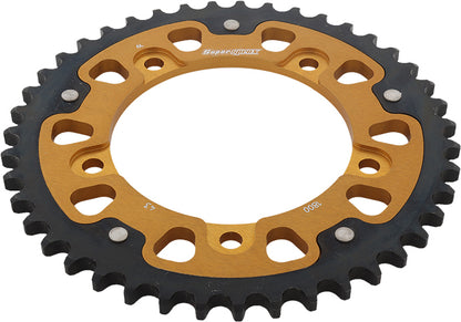 Rear Stealth Sprocket Alu/Stl 43t 530 Gld Suz/Tri