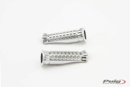 Footpegs R Fighter Silver