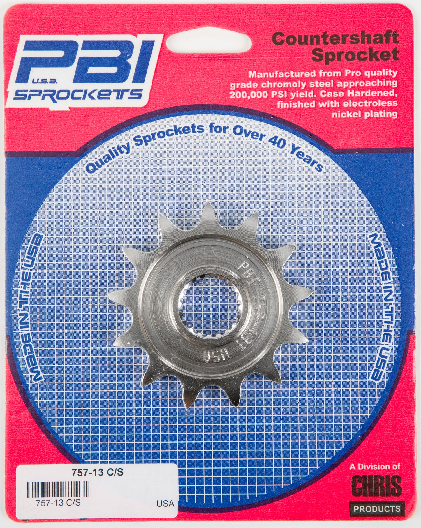 Front Cs Sprocket Steel 13t 520 Yam