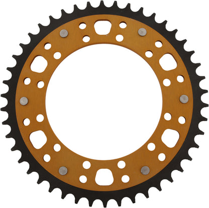 Rear Stealth Sprocket Alu/Stl 46t 520 Gld Kaw