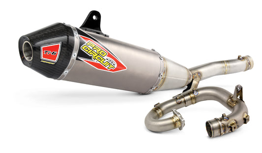 Ti 6 Exhaust System W/Carbon End Cap