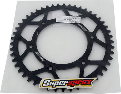 Rear Sprocket Steel 49t 520 Blk Hon