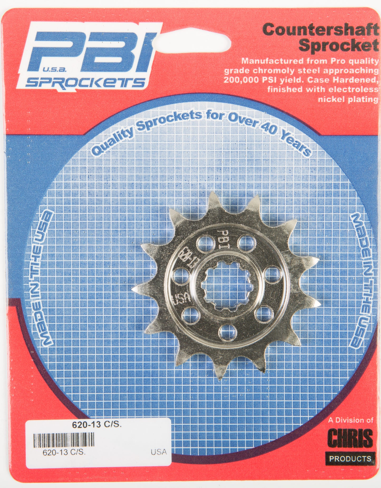 Front Cs Sprocket Steel 13t 520 Kaw/Suz