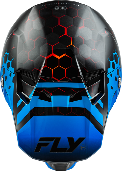 Youth Formula Cc Tektonic Helmet Black/Blue/Red Yl