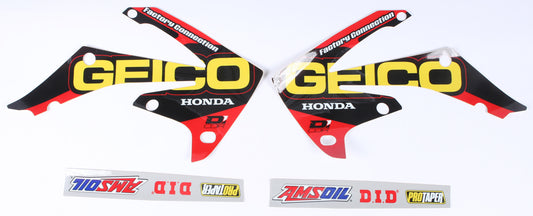 16 Geico Honda Complete Graphic Kit
