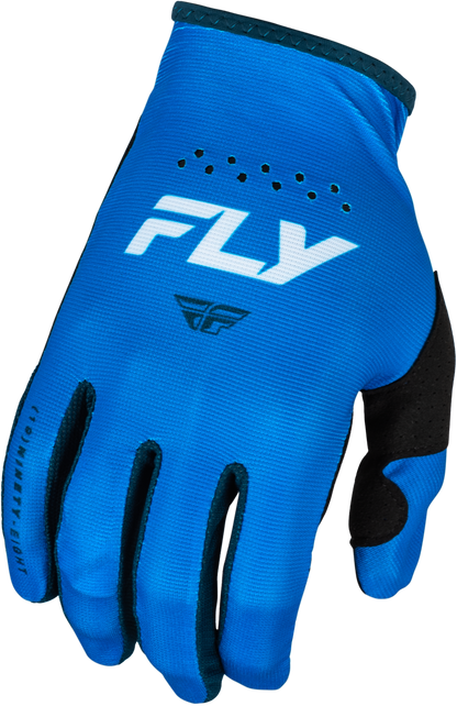 Lite Gloves Blue/White 2x